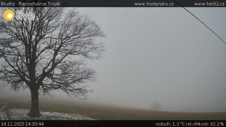 Bludný - Rajnochovice Troják - Bludný - Rajnochovice Troják  - 14.12.2025 v 14:30