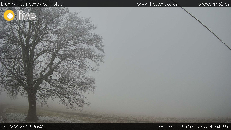 Bludný - Rajnochovice Troják - Bludný - Rajnochovice Troják  - 15.12.2025 v 08:30