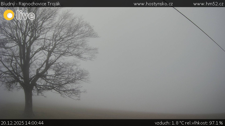 Bludný - Rajnochovice Troják - Bludný - Rajnochovice Troják  - 20.12.2025 v 14:00