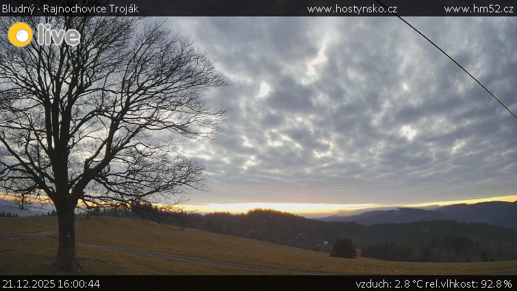 Bludný - Rajnochovice Troják - Bludný - Rajnochovice Troják  - 21.12.2025 v 16:00