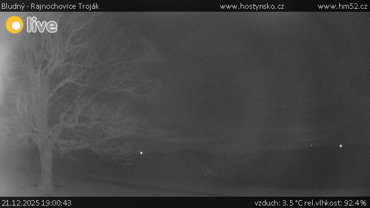 Bludný - Rajnochovice Troják - Bludný - Rajnochovice Troják  - 21.12.2025 v 19:00