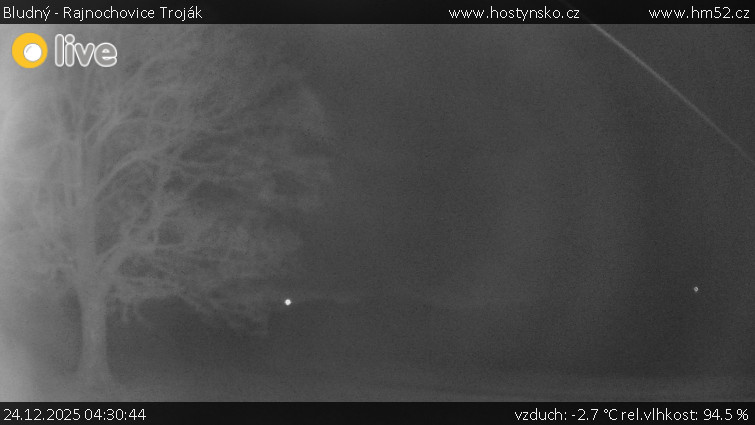 Bludný - Rajnochovice Troják - Bludný - Rajnochovice Troják  - 24.12.2025 v 04:30