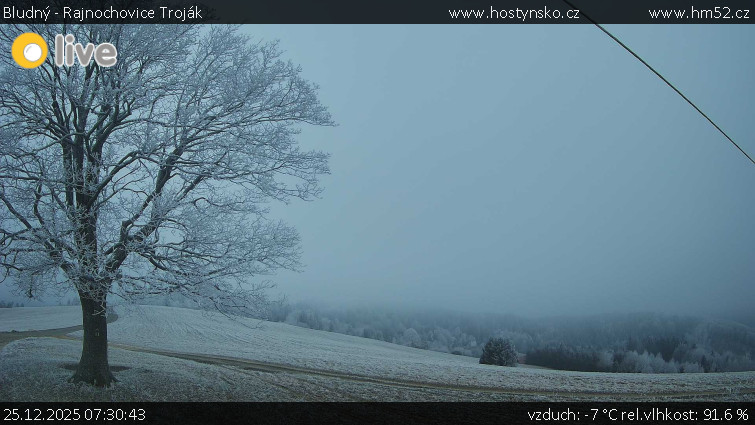 Bludný - Rajnochovice Troják - Bludný - Rajnochovice Troják  - 25.12.2025 v 07:30