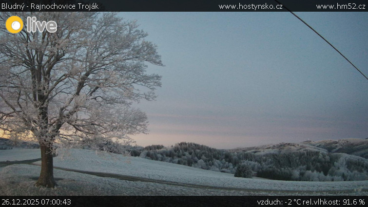 Bludný - Rajnochovice Troják - Bludný - Rajnochovice Troják  - 26.12.2025 v 07:00