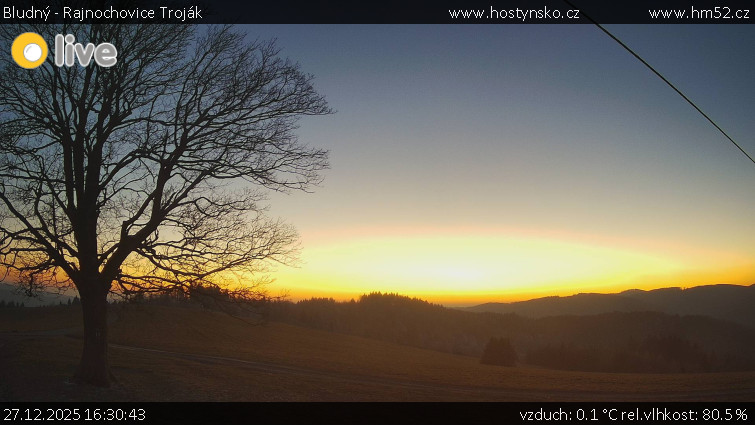 Bludný - Rajnochovice Troják - Bludný - Rajnochovice Troják  - 27.12.2025 v 16:30
