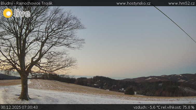Bludný - Rajnochovice Troják - Bludný - Rajnochovice Troják  - 30.12.2025 v 07:30