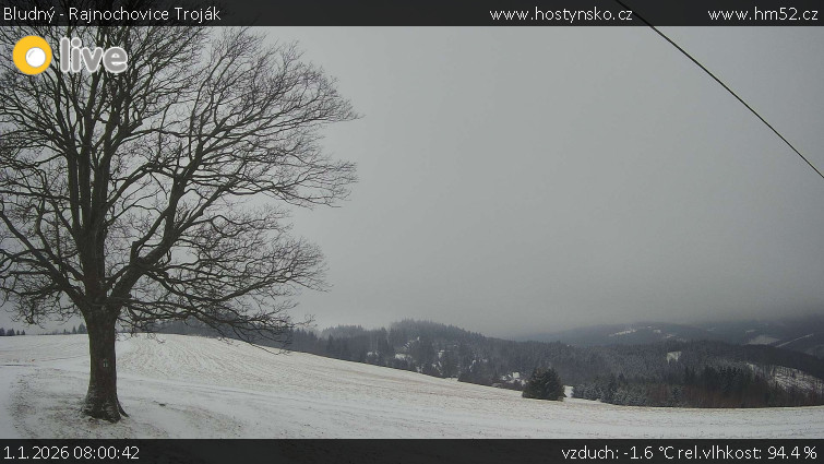 Bludný - Rajnochovice Troják - Bludný - Rajnochovice Troják  - 1.1.2026 v 08:00