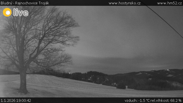 Bludný - Rajnochovice Troják - Bludný - Rajnochovice Troják  - 1.1.2026 v 19:00