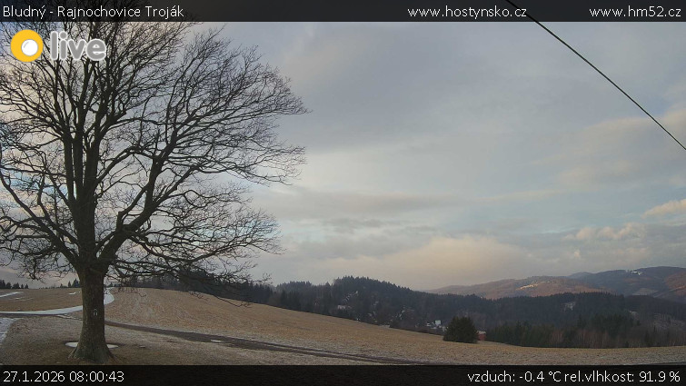 Bludný - Rajnochovice Troják - Bludný - Rajnochovice Troják  - 27.1.2026 v 08:00