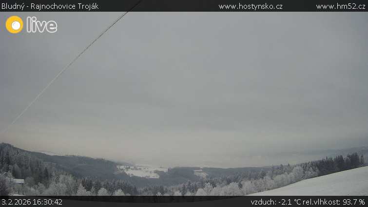Bludný - Rajnochovice Troják - Bludný - Rajnochovice Troják  - 3.2.2026 v 16:30