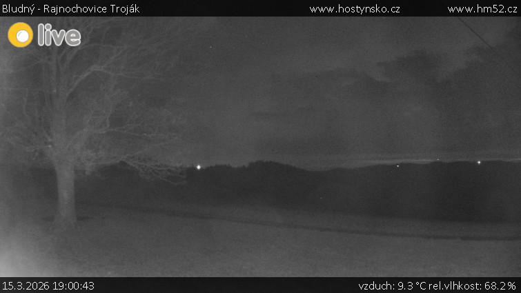 Bludný - Rajnochovice Troják - Bludný - Rajnochovice Troják  - 15.3.2026 v 19:00