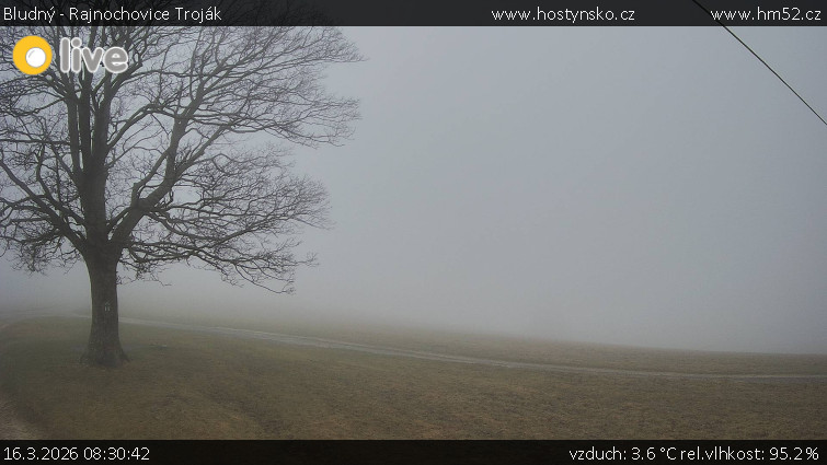 Bludný - Rajnochovice Troják - Bludný - Rajnochovice Troják  - 16.3.2026 v 08:30