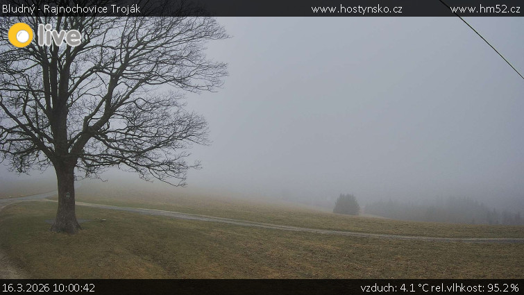 Bludný - Rajnochovice Troják - Bludný - Rajnochovice Troják  - 16.3.2026 v 10:00