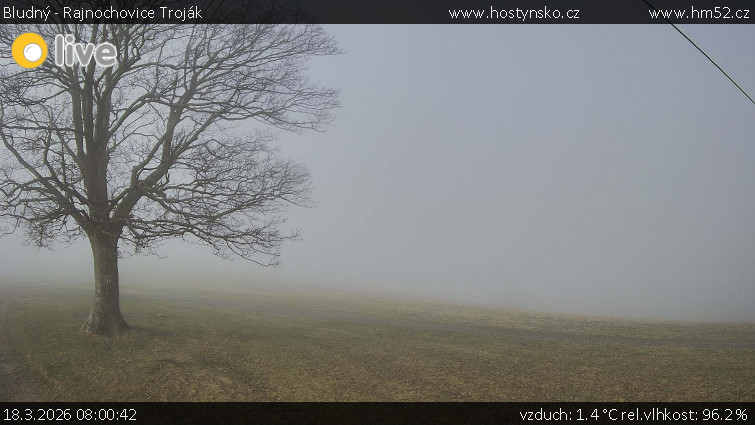 Bludný - Rajnochovice Troják - Bludný - Rajnochovice Troják  - 18.3.2026 v 08:00