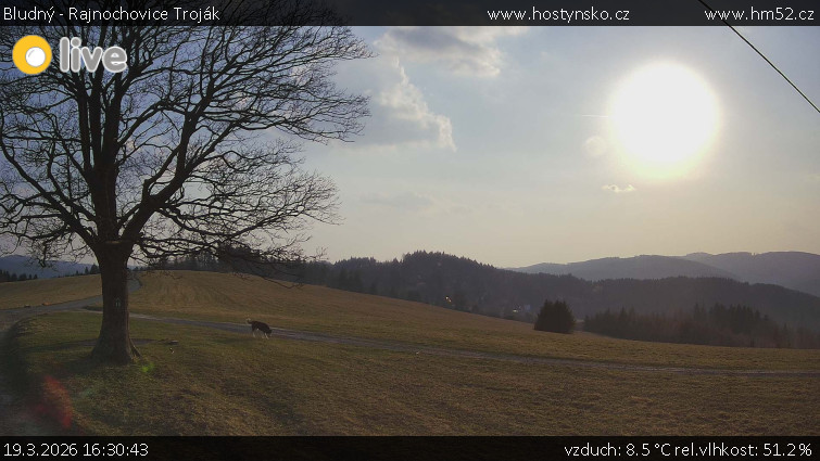 Bludný - Rajnochovice Troják - Bludný - Rajnochovice Troják  - 19.3.2026 v 16:30