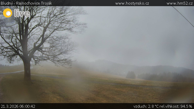 Bludný - Rajnochovice Troják - Bludný - Rajnochovice Troják  - 21.3.2026 v 06:00