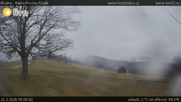Bludný - Rajnochovice Troják - Bludný - Rajnochovice Troják  - 21.3.2026 v 08:00
