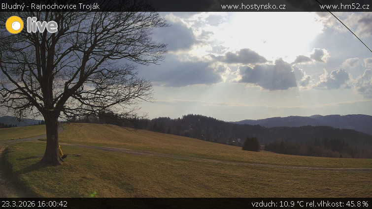 Bludný - Rajnochovice Troják - Bludný - Rajnochovice Troják  - 23.3.2026 v 16:00