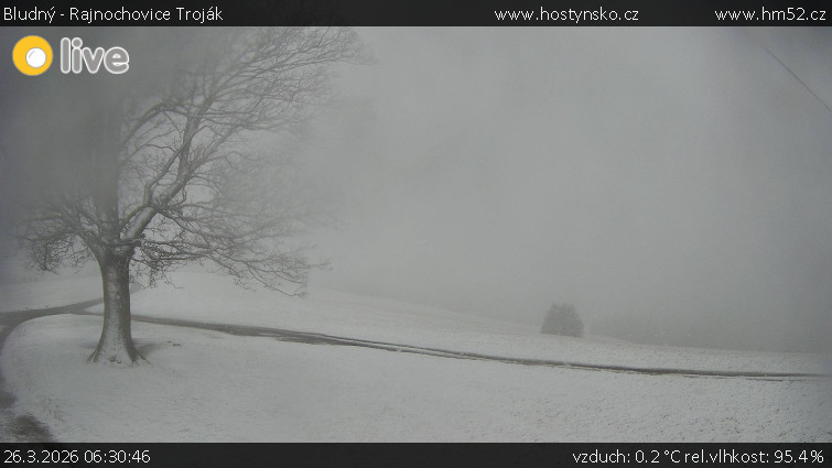 Bludný - Rajnochovice Troják - Bludný - Rajnochovice Troják  - 26.3.2026 v 06:30