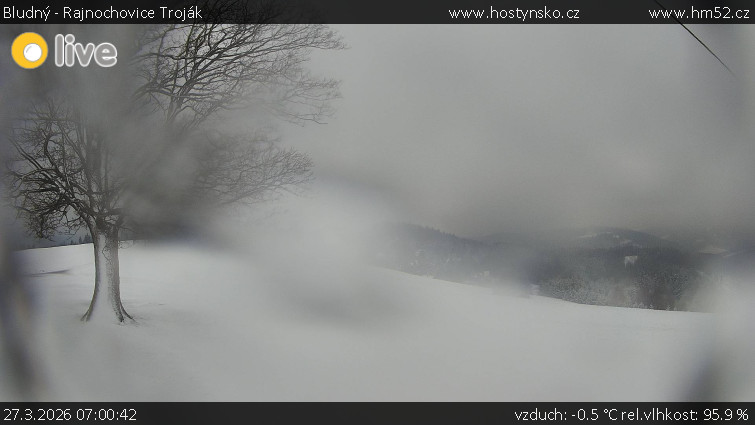 Bludný - Rajnochovice Troják - Bludný - Rajnochovice Troják  - 27.3.2026 v 07:00