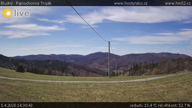 Bludný - Rajnochovice Troják - Bludný - Rajnochovice Troják  - 5.4.2026 v 14:30