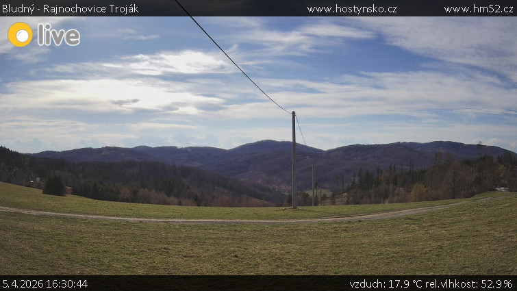 Bludný - Rajnochovice Troják - Bludný - Rajnochovice Troják  - 5.4.2026 v 16:30
