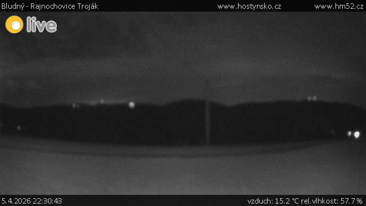 Bludný - Rajnochovice Troják - Bludný - Rajnochovice Troják  - 5.4.2026 v 22:30