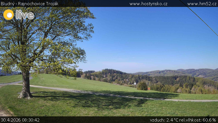 Bludný - Rajnochovice Troják - Bludný - Rajnochovice Troják  - 30.4.2026 v 08:30