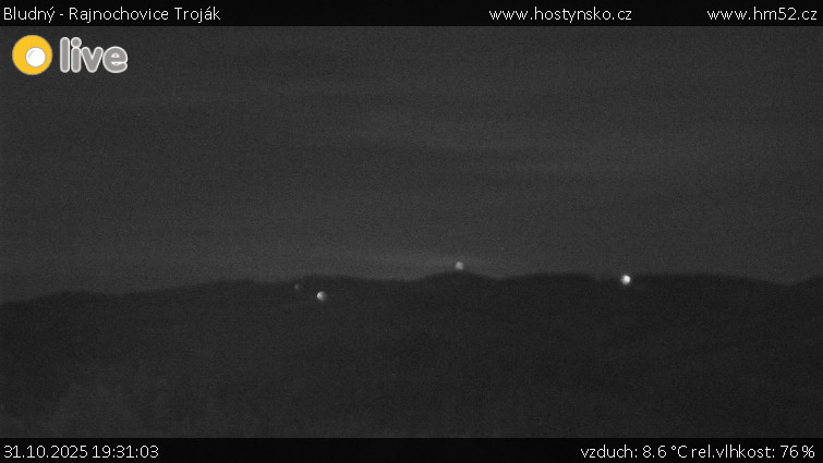 Bludný - Rajnochovice Troják - Bludný - Rajnochovice Troják  - 31.10.2025 v 19:31 Bludný - Rajnochovice Troják - Bludný - Rajnochovice Troják  - 31.10.2025 v 19:31