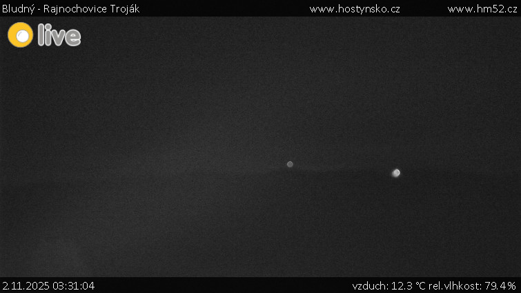 Bludný - Rajnochovice Troják - Bludný - Rajnochovice Troják - 2.11.2025 v 03:31 Bludný - Rajnochovice Troják - Bludný - Rajnochovice Troják - 2.11.2025 v 03:31