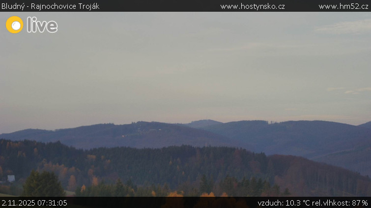 Bludný - Rajnochovice Troják - Bludný - Rajnochovice Troják - 2.11.2025 v 07:31 Bludný - Rajnochovice Troják - Bludný - Rajnochovice Troják - 2.11.2025 v 07:31