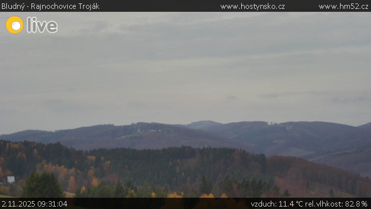 Bludný - Rajnochovice Troják - Bludný - Rajnochovice Troják - 2.11.2025 v 09:31 Bludný - Rajnochovice Troják - Bludný - Rajnochovice Troják - 2.11.2025 v 09:31