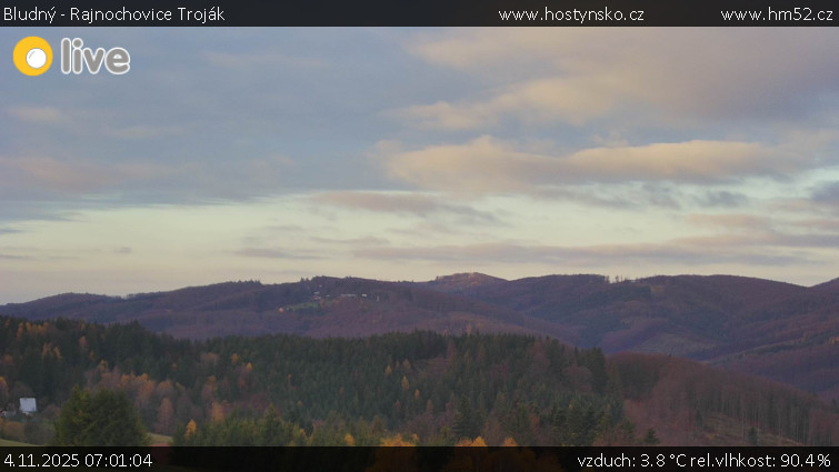 Bludný - Rajnochovice Troják - Bludný - Rajnochovice Troják  - 4.11.2025 v 07:01