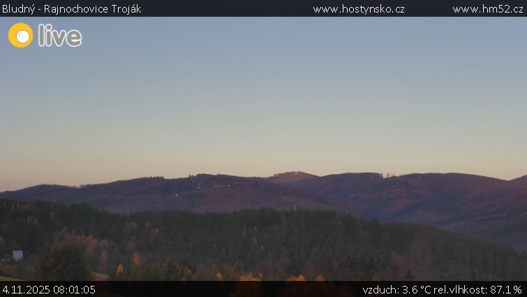 Bludný - Rajnochovice Troják - Bludný - Rajnochovice Troják  - 4.11.2025 v 08:01
