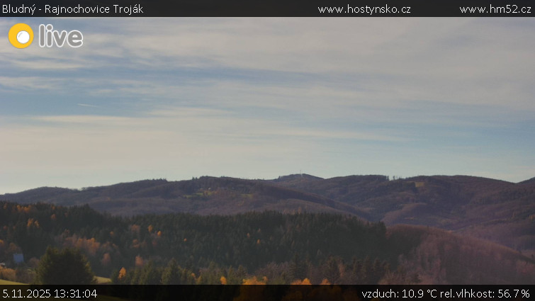 Bludný - Rajnochovice Troják - Bludný - Rajnochovice Troják  - 5.11.2025 v 13:31