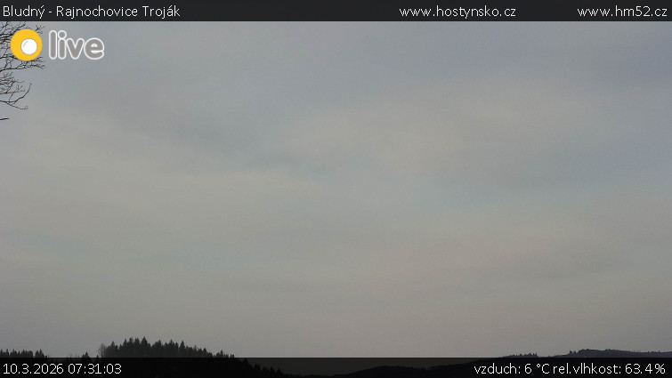 Bludný - Rajnochovice Troják - Bludný - Rajnochovice Troják  - 10.3.2026 v 07:31