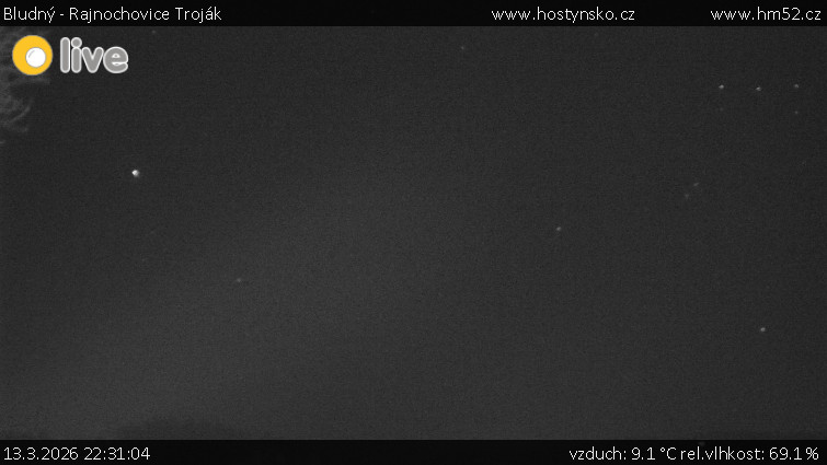 Bludný - Rajnochovice Troják - Bludný - Rajnochovice Troják  - 13.3.2026 v 22:31