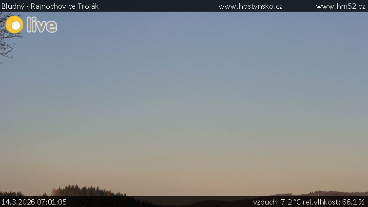 Bludný - Rajnochovice Troják - Bludný - Rajnochovice Troják  - 14.3.2026 v 07:01