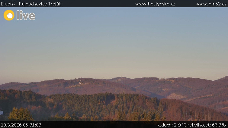 Bludný - Rajnochovice Troják - Bludný - Rajnochovice Troják  - 19.3.2026 v 06:31