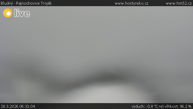Bludný - Rajnochovice Troják - Bludný - Rajnochovice Troják  - 28.3.2026 v 06:31