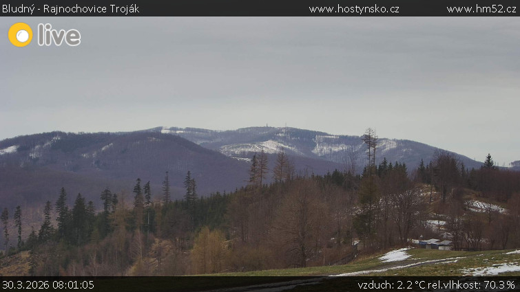 Bludný - Rajnochovice Troják - Bludný - Rajnochovice Troják  - 30.3.2026 v 08:01