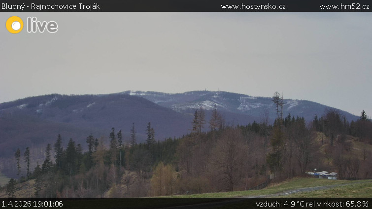 Bludný - Rajnochovice Troják - Bludný - Rajnochovice Troják  - 1.4.2026 v 19:01