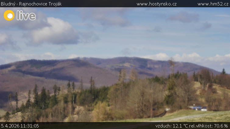 Bludný - Rajnochovice Troják - Bludný - Rajnochovice Troják  - 5.4.2026 v 11:31