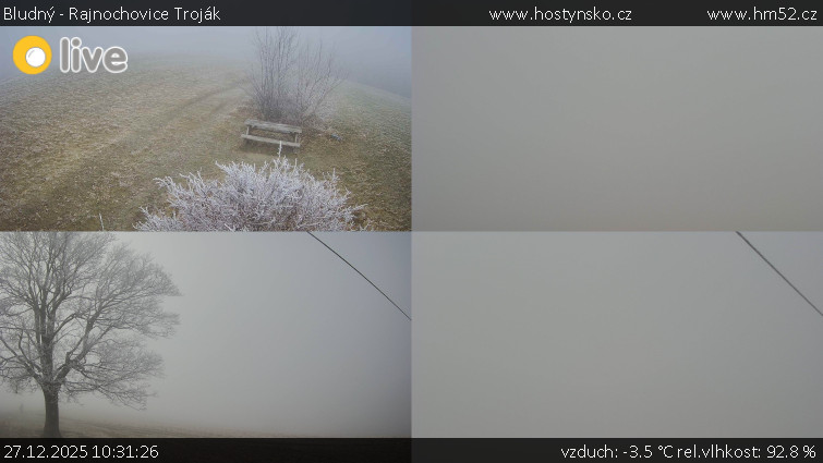 Bludný - Rajnochovice Troják - Sdružený snímek Bludný - 27.12.2025 v 10:31