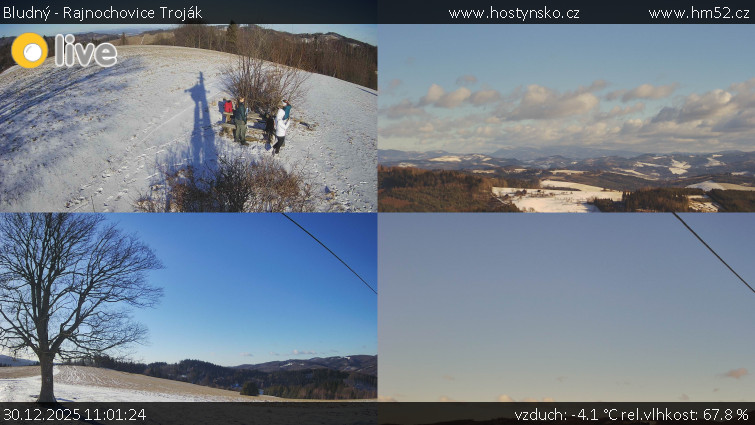 Bludný - Rajnochovice Troják - Sdružený snímek Bludný - 30.12.2025 v 11:01