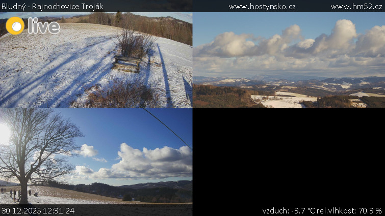 Bludný - Rajnochovice Troják - Sdružený snímek Bludný - 30.12.2025 v 12:31