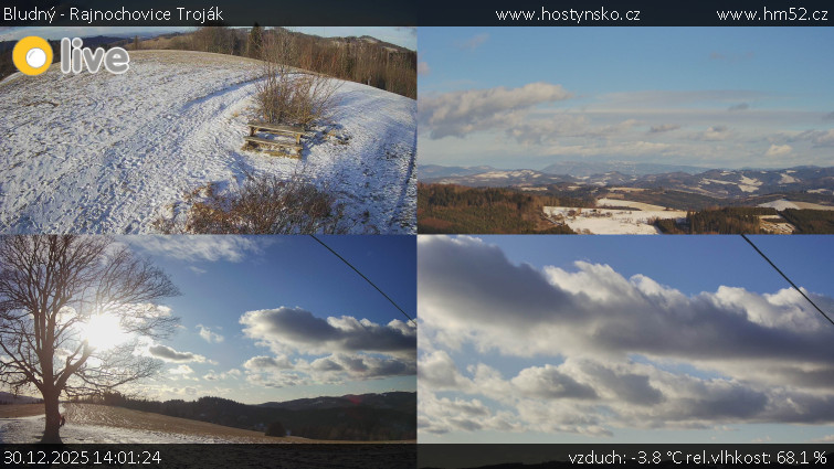 Bludný - Rajnochovice Troják - Sdružený snímek Bludný - 30.12.2025 v 14:01