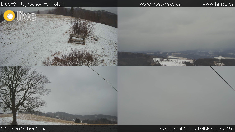 Bludný - Rajnochovice Troják - Sdružený snímek Bludný - 30.12.2025 v 16:01