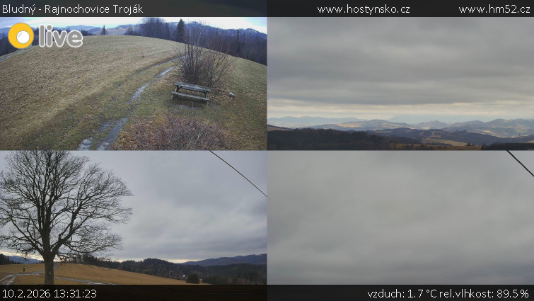 Bludný - Rajnochovice Troják - Sdružený snímek Bludný - 10.2.2026 v 13:31
