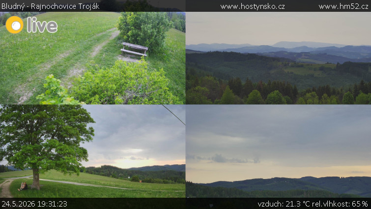 Bludný - Rajnochovice Troják - Sdružený snímek Bludný - 24.5.2026 v 19:31